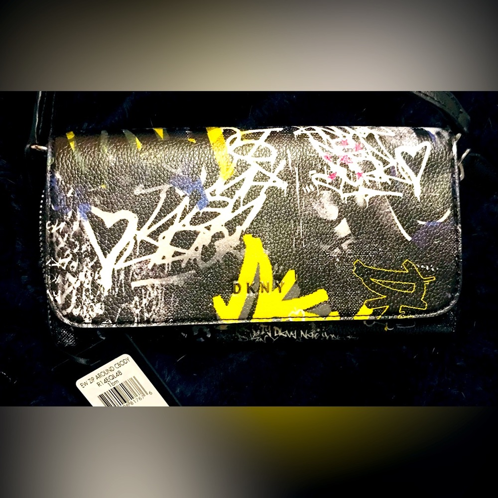 New Graffiti DKNY Crossbody Purse